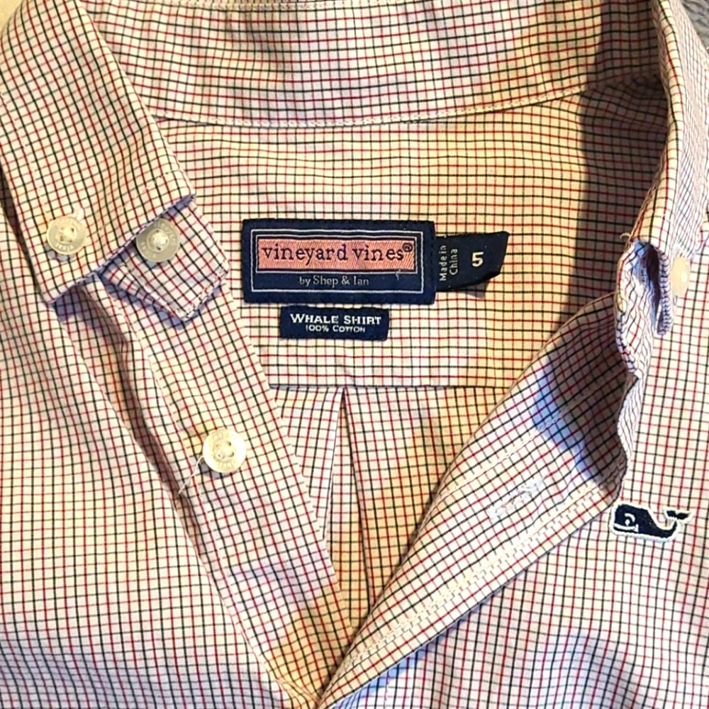Vineyard Vines 5T Button down